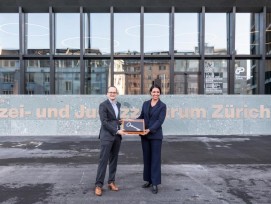 Schlüsselübergabe Polizei- und Justizzentrum Zürich PJZ