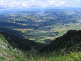 Blick aufs Gürbetal