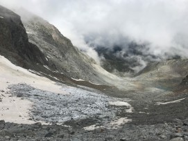 Der Lavaz-Gletscher im September 2021