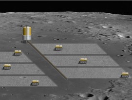 Visualisierung Anlage Sauerstoffgewinnung Mond Mars