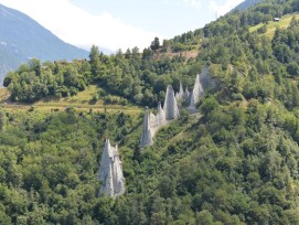 Erdpyramiden von Euseigne Wallis