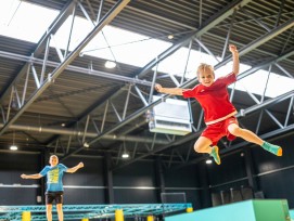 RWA-Lösung von Velux im Trampolingpark Jump World One