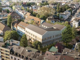 Visualisierung Neubau Institut für Rechtsmedizin IRM Basel-Stadt