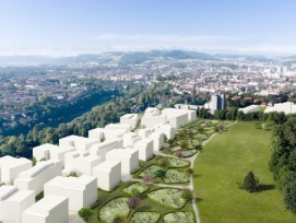 Visualisierung Überbauung Viererfeld Stadt Bern