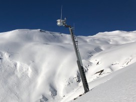 Lawinenverbauung Frauentobel in Davos