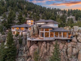 Felsen-Haus in Evergreen Colorado