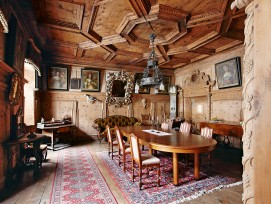 Sala delle Sibille im Hotel Albrici in Poschiavo.