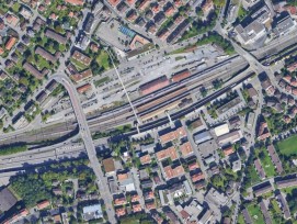 Stadtquartier St. Fiden in St Gallen