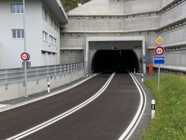 Erster Abschnitt Südumfahrung Küssnacht Tunnel Burg