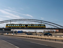 Stadtbahnbrücke in Stuttgart-Degerloch