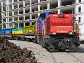 Terra-Rail Aushub-Transport via Bahn