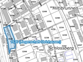 Grundstück Nr. 1636 in Steinhausen
