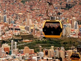 Seilbahn in La Paz