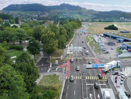 Knoten Wölflistrasse Bolligenstrasse Nord vorher