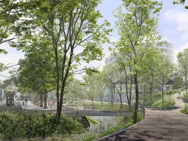 Visualisierung neuer Stadtpark in Liestal