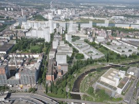 Visualisierung Luftbild Maurerstrasse Klybeck Plus Basel-Stadt