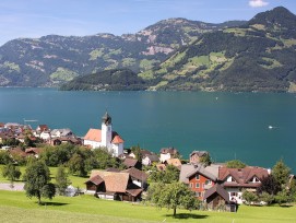 Beckenried im Kanton Nidwalden