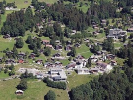 Dorf Braunwald in Gemeinde Glarus Süd