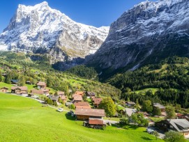 Grindelwald in Berner Alpen