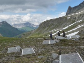 Erwärmungskammern im Val Bercla