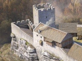 Visualisierung der Ödenburg