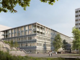 Visulisierung Neubau Kantonsspital Luzern Kinderspital und Frauenklinik