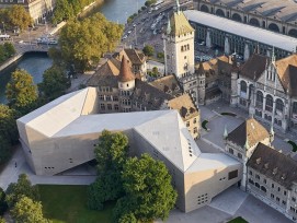 Landesmuseum aus der Vogelperspektive