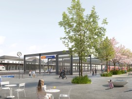 Visualisierung Erneuerung Bahnhof Solothurn