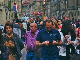 Strasse in Bern