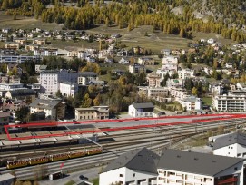 Bahnhof Samedan Illustration Regionalzentrum