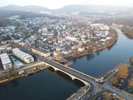 Neue Aarebrücke Pont Neuf in Aarau