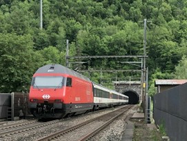 Südportal des Hauenstein-Basistunnels