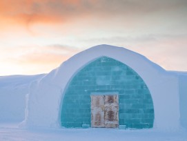 Icehotel 33 in Jukkasjärvil Schweden