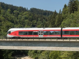 SOB Eisenbahnbrücke über die Sihl bei Schindellegi SZ