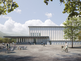 Visualisierung neue Stadthalle Stadt Chur