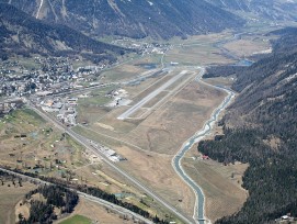 Flughafen Samedan Kanton Graubünden