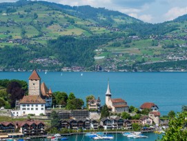 Blick auf Spiez und das Schloss (Symbolbild)