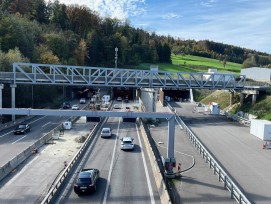 Gubristtunnel A1 Bau dritte Röhre 2022