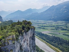 Ellhorn am Rhein bei Sargans