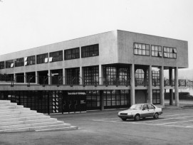 Fleischkäse-Erweiterungsbau Opernhaus Zürich um 1985