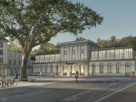 Visualisierung Ausbau SBB Bahnhof Stadelhofen Zürich