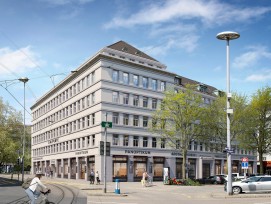 Visualisierung Renovation Gebäude Sihlporte Zürich