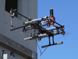 Drohnenbohrer Aithon in Aktion