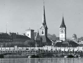 Verbreiterung der Quaibrücke 1938