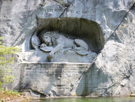 Löwendenkmal in Luzern