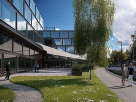 Visualisierung Projekt Westgate in Kloten