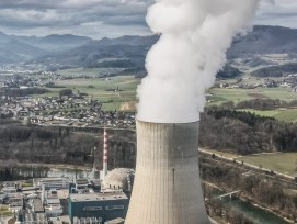 AKW Gösgem ais der Vogelperspektive