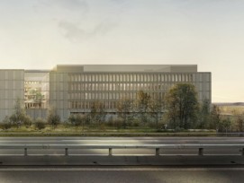 Visualisierung Neubau Polizeizentrum Bern