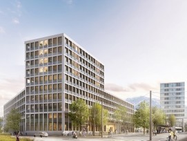 Visualisierung Verwaltungsgebäude Seetalplatz Emmen