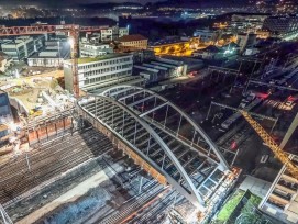 Stauffacherbrücke Entflechtung Wylerfeld Februar 2018